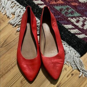 Elegant Red Women's Shoes